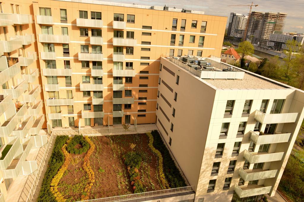 Amsterdam Nad Odra By The River Tectumapartments Breslau Exterior foto